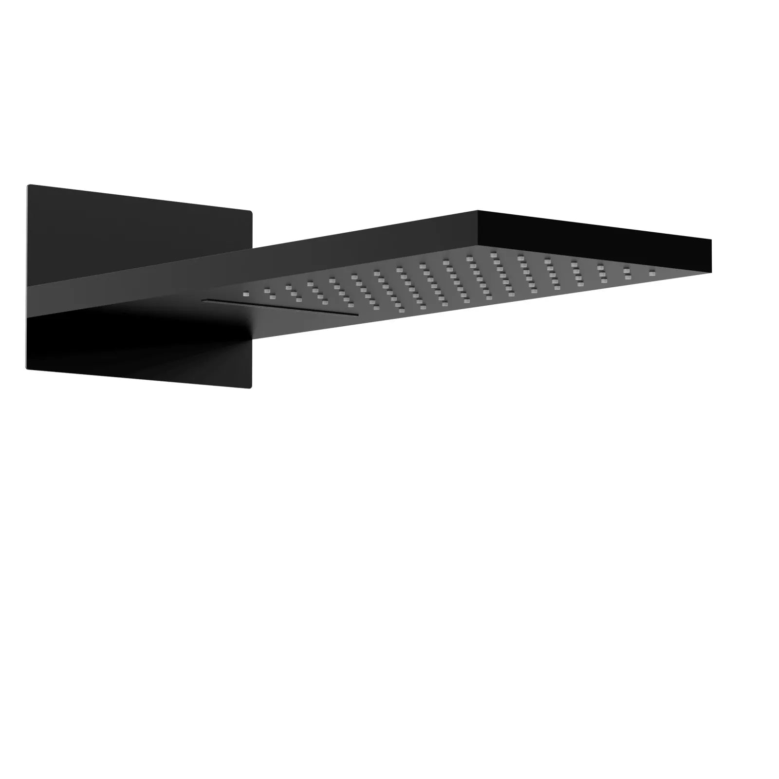 MAXTOR SHG2202 550x230mm 2-Function Wall-Mounted Rain & Waterfall Shower Head Matte Black