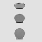 MAXTOR Round Single-Function Wall-Mounted Rain Shower Head-SHI0532 Brushed Gun Metal