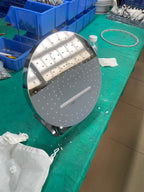 MAXTOR 2-Function Round Wall-Mounted Rain & Waterfall Shower Head-SHI0632