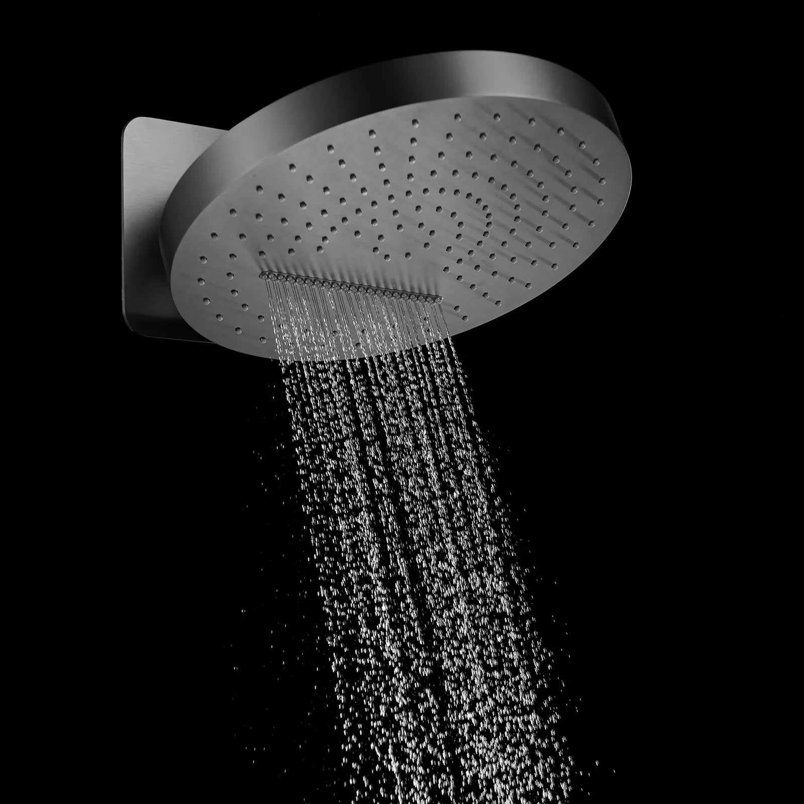MAXTOR 2-Function Round Wall-Mounted Rain & Waterfall Shower Head-SHI0832