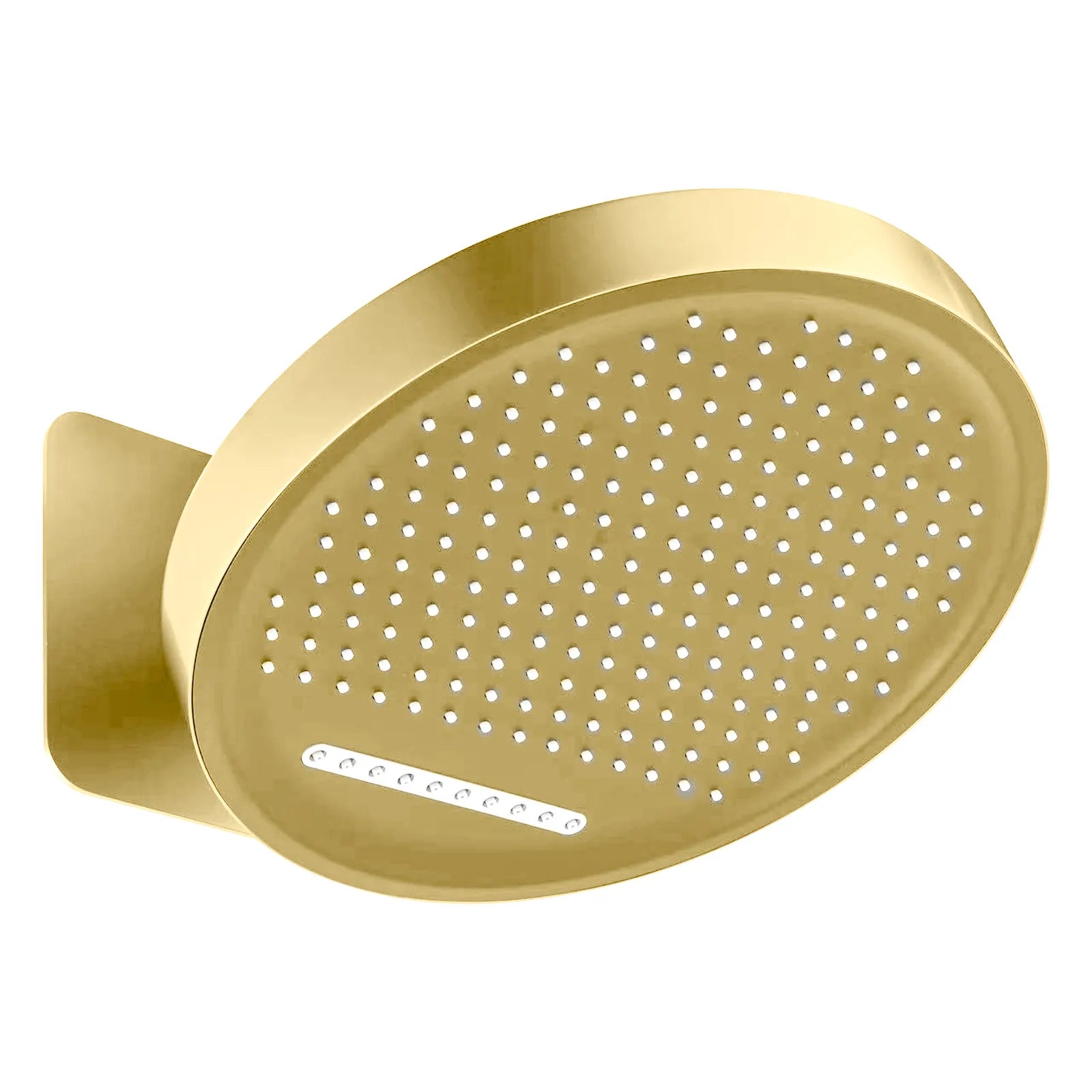 MAXTOR 2-Function Round Wall-Mounted Rain & Waterfall Shower Head-SHI0832 Brushed Gold