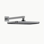 Square ABS Shower Head 320×210×11mm with SUS304 Arm-SHK0068 Brushed Gun Metal