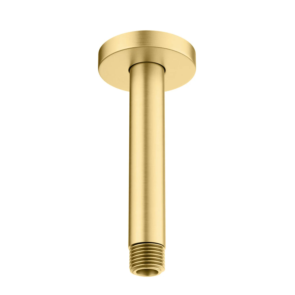 Ceiling Mounted Shower Arm – SUS304 Shower Arm – SSA1501 / SSA2001 / SSA2501 / SSA3001 Brushed Gold 150mm