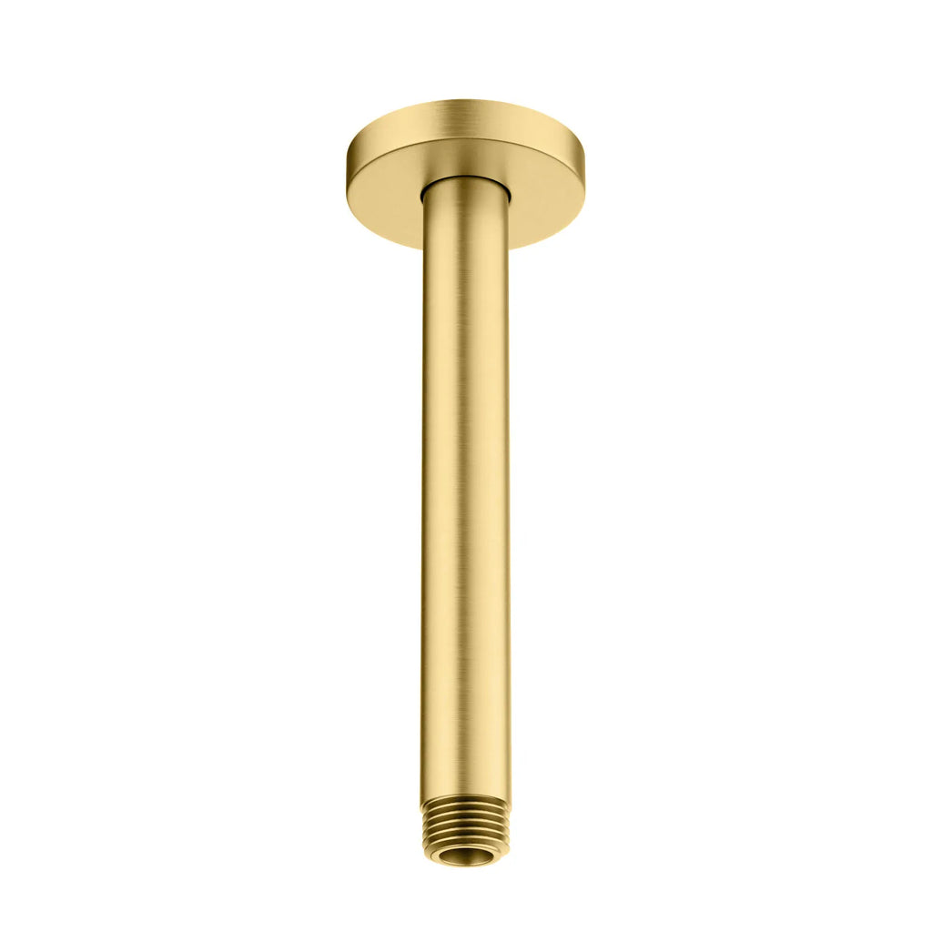 Ceiling Mounted Shower Arm – SUS304 Shower Arm – SSA1501 / SSA2001 / SSA2501 / SSA3001 Brushed Gold 200mm
