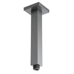 Square Ceiling Mounted Shower Arm – SUS304 Shower Arm – SSA1503 / SSA2003 / SSA2503 / SSA3003 Brushed Gun Metal 200mm
