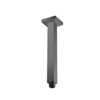 Square Ceiling Mounted Shower Arm – SUS304 Shower Arm – SSA1503 / SSA2003 / SSA2503 / SSA3003 Brushed Gun Metal 250mm