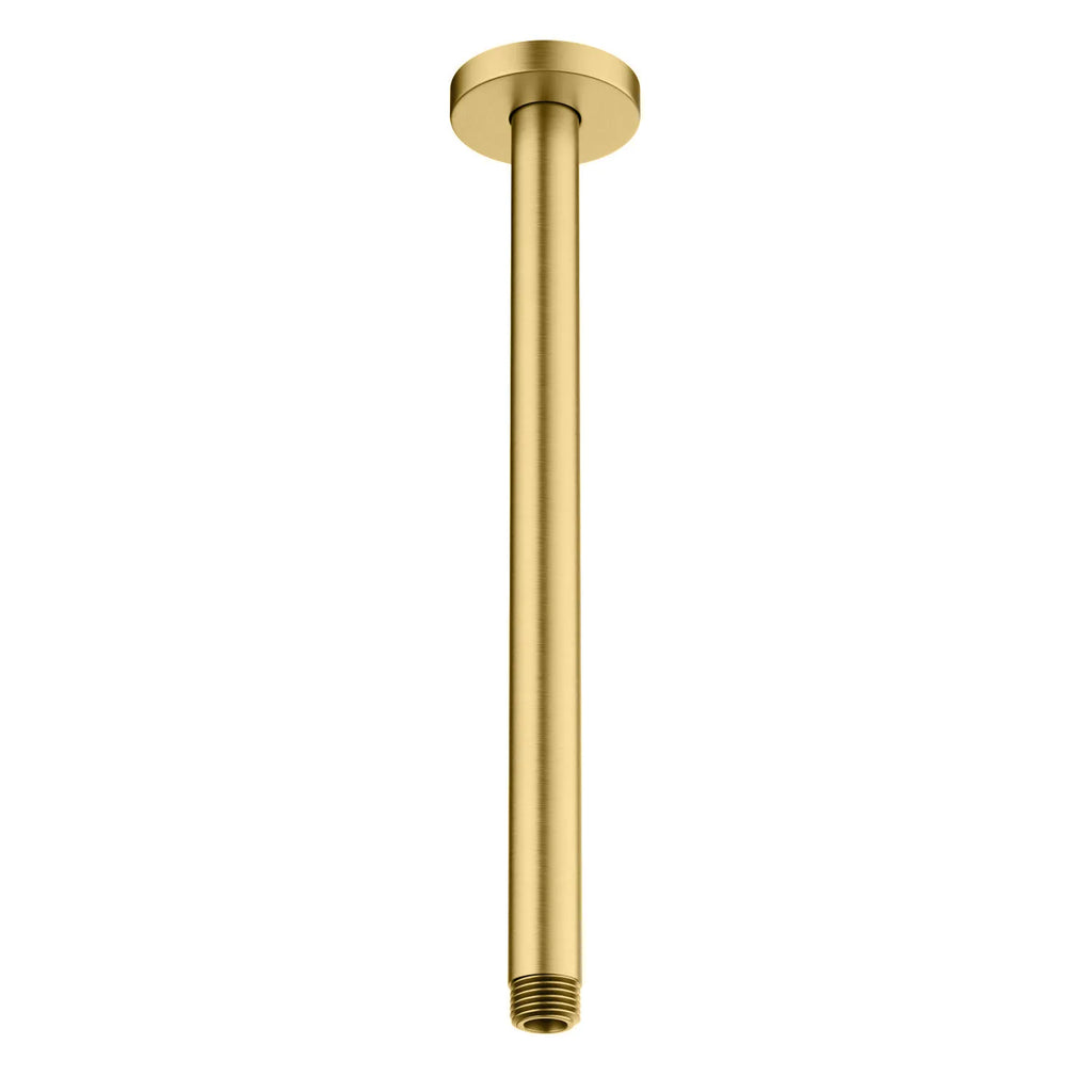 Ceiling Mounted Shower Arm – SUS304 Shower Arm – SSA1501 / SSA2001 / SSA2501 / SSA3001 Brushed Gold 300mm