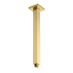 Square Ceiling Mounted Shower Arm – SUS304 Shower Arm – SSA1503 / SSA2003 / SSA2503 / SSA3003 Brushed Gold 300mm