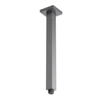 Square Ceiling Mounted Shower Arm – SUS304 Shower Arm – SSA1503 / SSA2003 / SSA2503 / SSA3003 Brushed Gun Metal 300mm