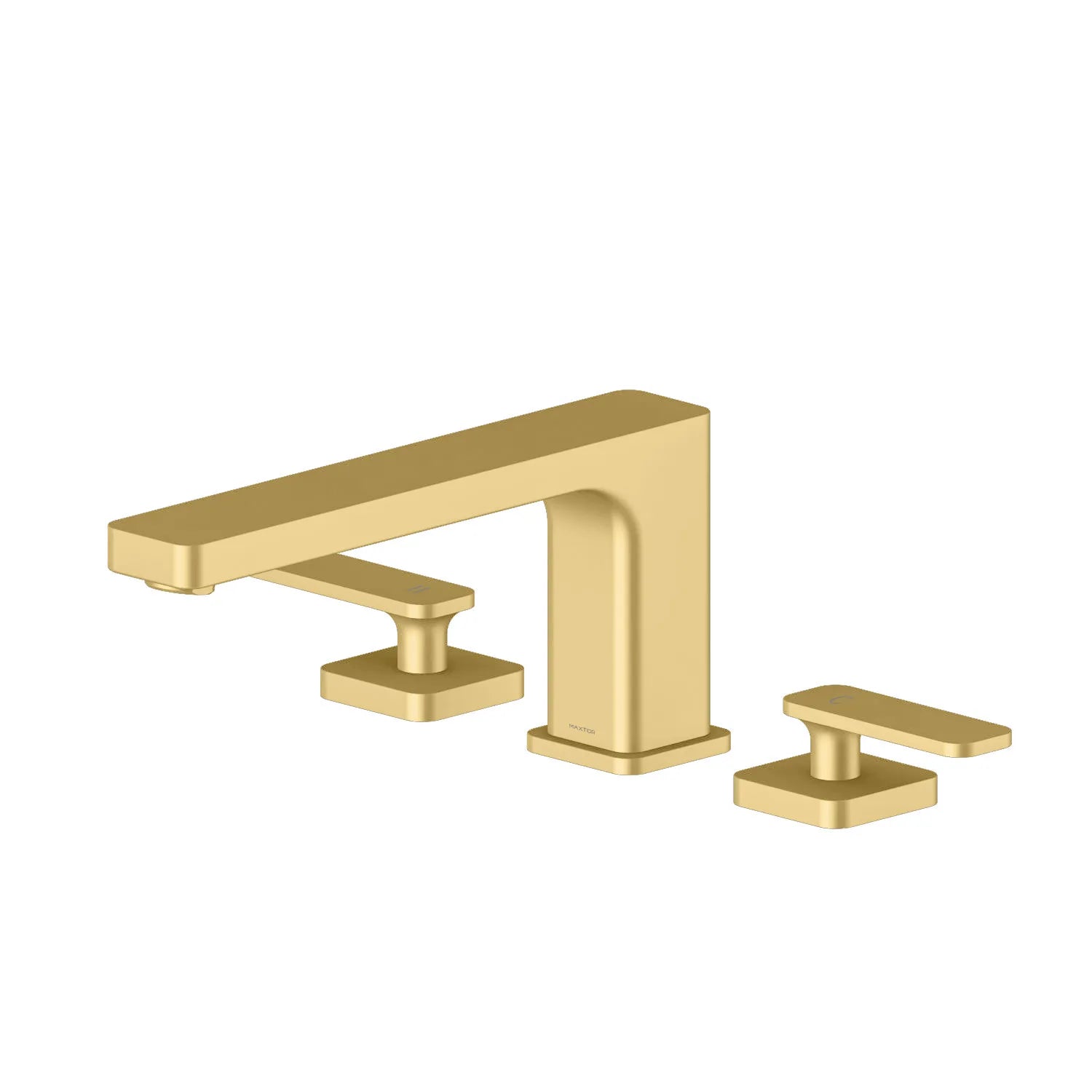 Two-Handle DECO Mount Bathroom Basin or Bathtub Faucet -TF020001 Brushed Gold