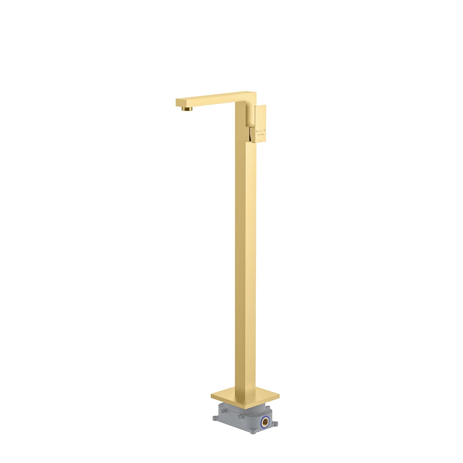 TF021000 Floor Mounted Tub Filler Faucet Brushed Gold