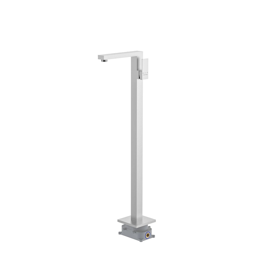 TF021000 Floor Mounted Tub Filler Faucet Brushed Nickel