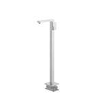 TF021000 Floor Mounted Tub Filler Faucet Brushed Nickel