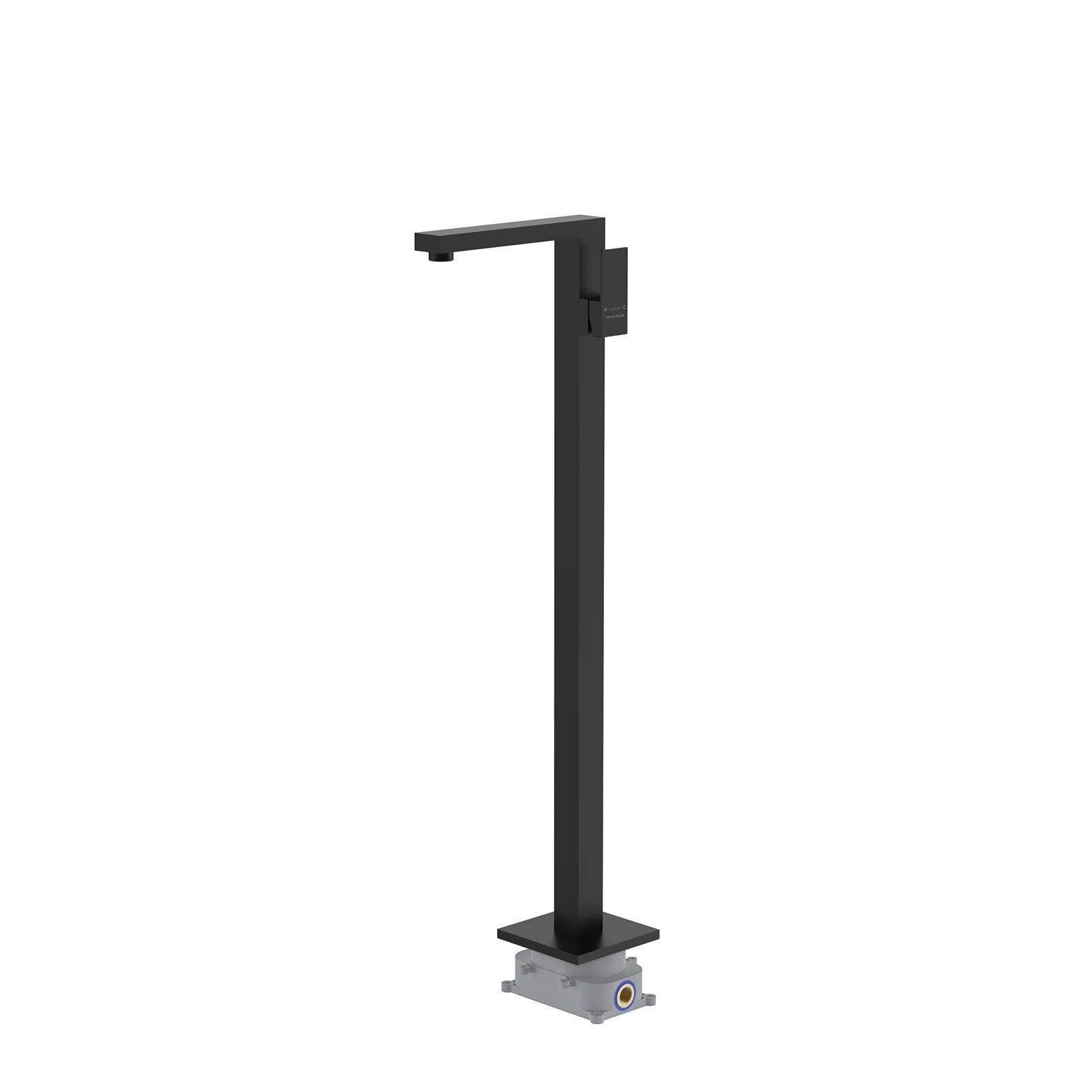 TF021000 Floor Mounted Tub Filler Faucet Matte Black