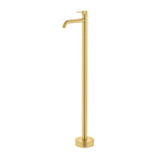Free Standing Bathtub or Pedestal Basin Faucet – Floor Mounted Mixer Tap – TF021031 Brushed Gold