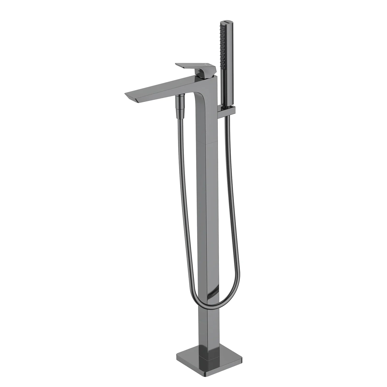 Aurora 2 Way Free Standing Bath Tub Faucet Wiith Shower TF021068 Brushed Gun Metal