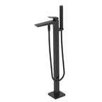 Aurora 2 Way Free Standing Bath Tub Faucet Wiith Shower TF021068 Matte Black