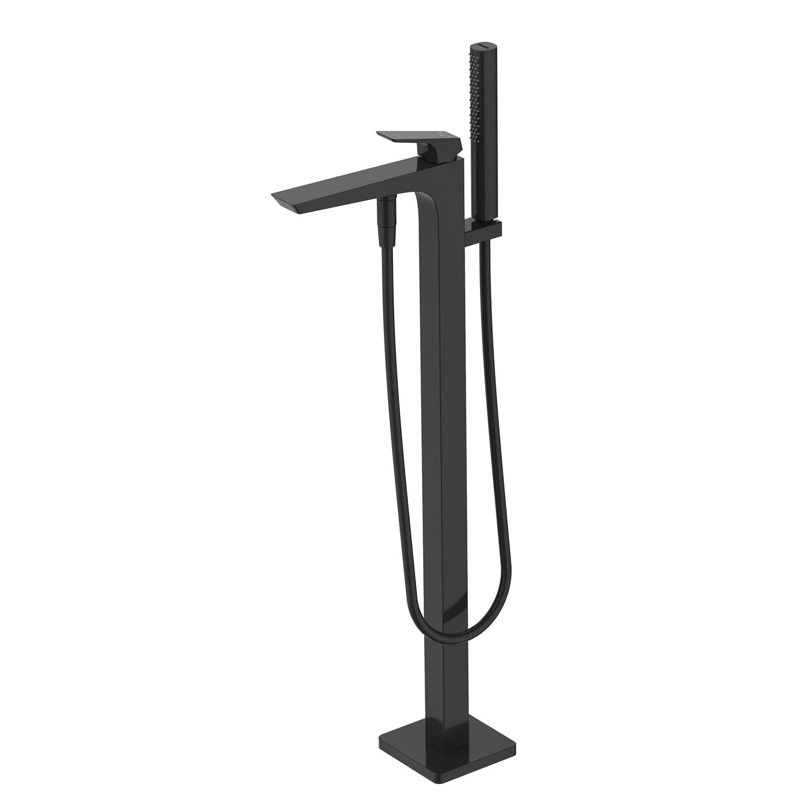 Aurora 2 Way Free Standing Bath Tub Faucet Wiith Shower TF021068 Matte Black