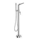 Kris Luxury Free Standing Bathtub Faucet with Hand Shower-TF021070 Chrome