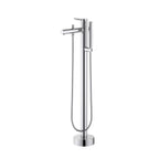 Single Lever Handle Floor Mounted Tub Filler With Handshower-TF021105 Chrome