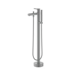 Single Lever Handle Floor Mounted Tub Filler With Handshower-TF021105 Brushed Gun Metal