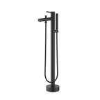 Single Lever Handle Floor Mounted Tub Filler With Handshower-TF021105 Matte Black