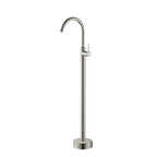 1 Way Free Standing Bathtub / Pedestal Basin Faucet-TF021106 Brushed Nickel