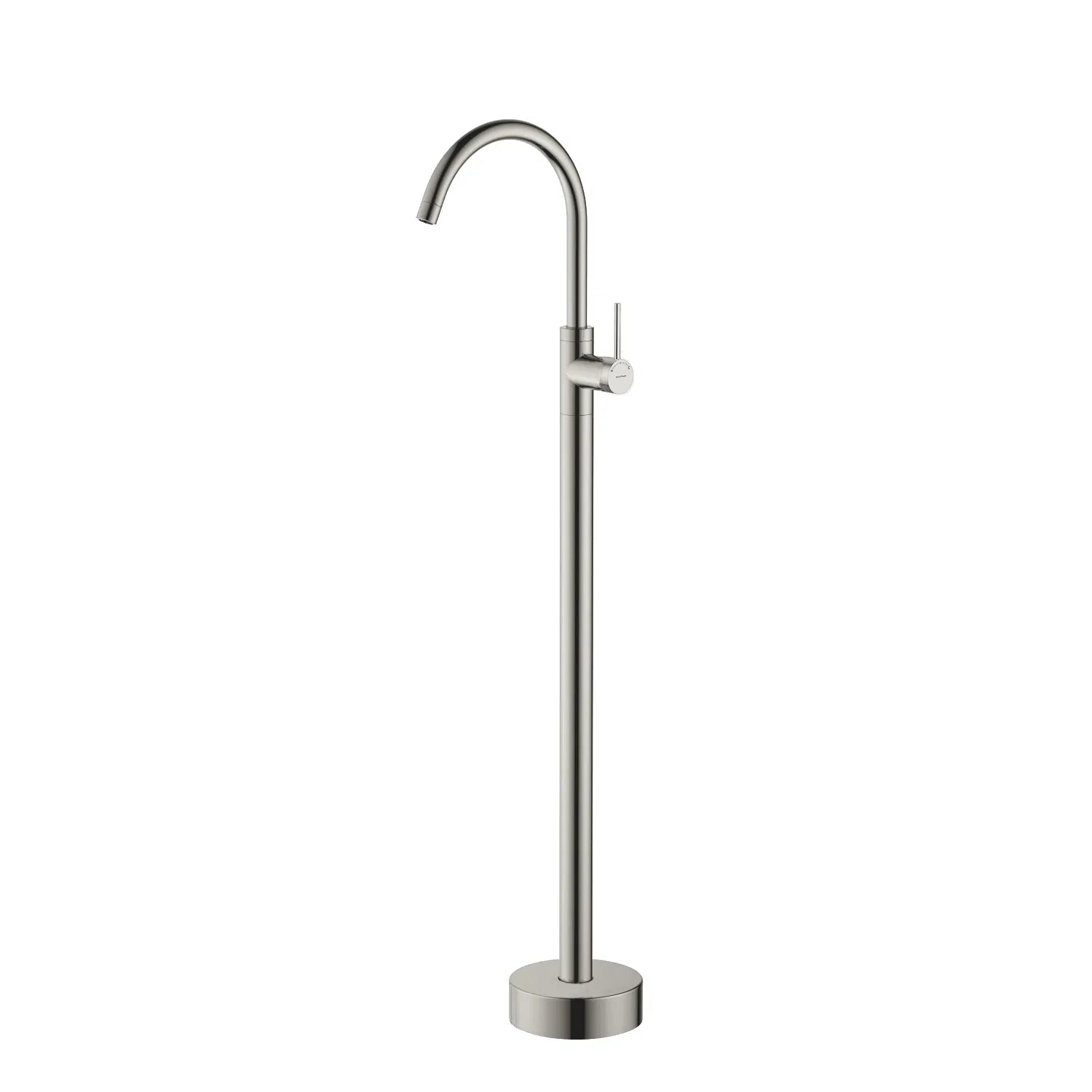 1 Way Free Standing Bathtub / Pedestal Basin Faucet-TF021106 Brushed Nickel