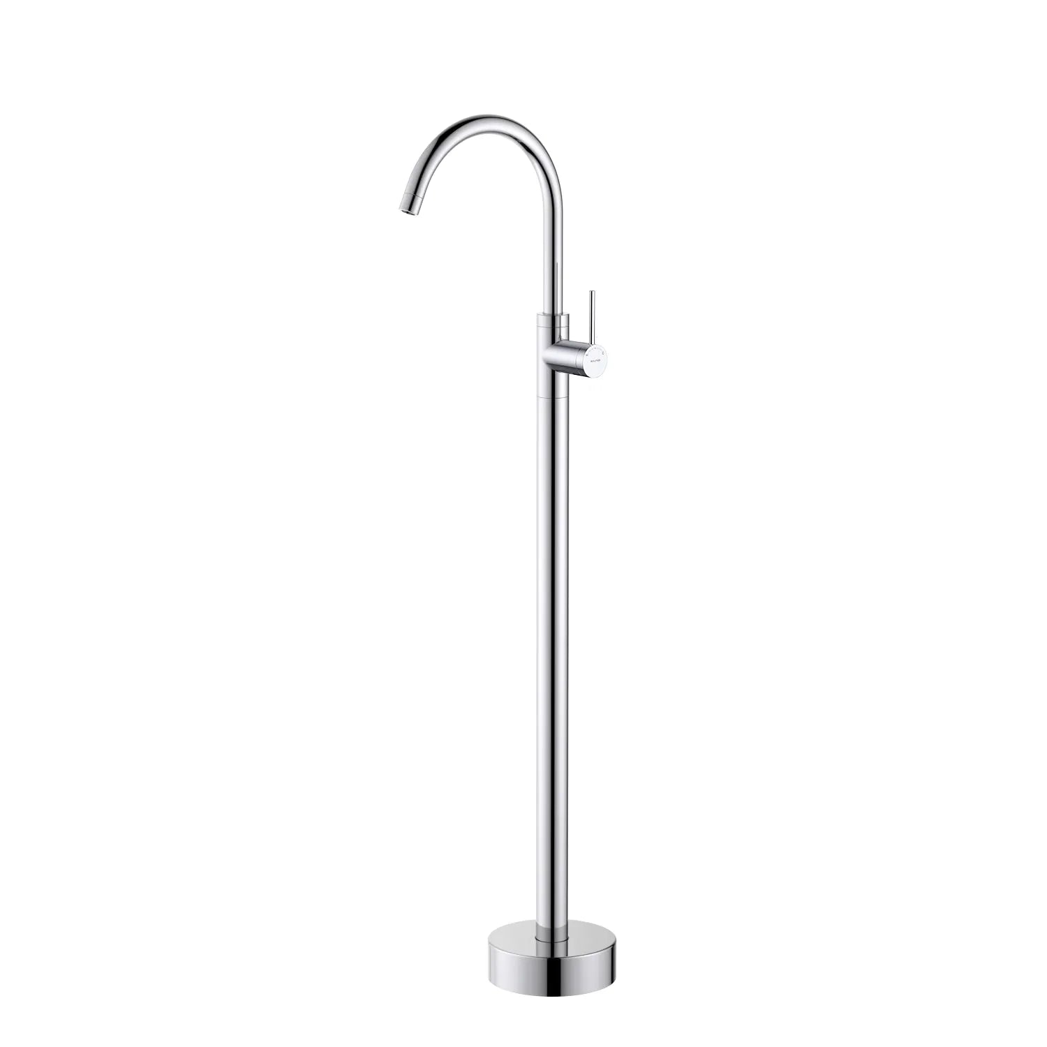 1 Way Free Standing Bathtub / Pedestal Basin Faucet-TF021106 Chrome