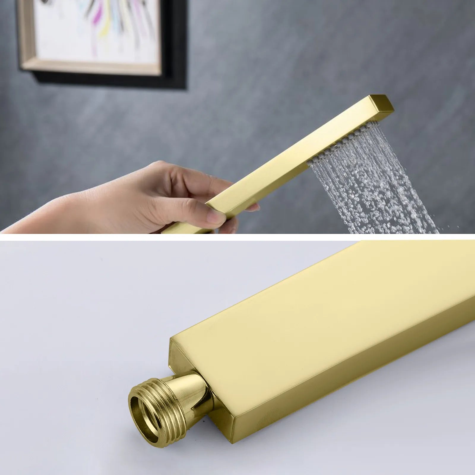 TF021300 Floor Mounted Bathtub Faucet with Hand Shower