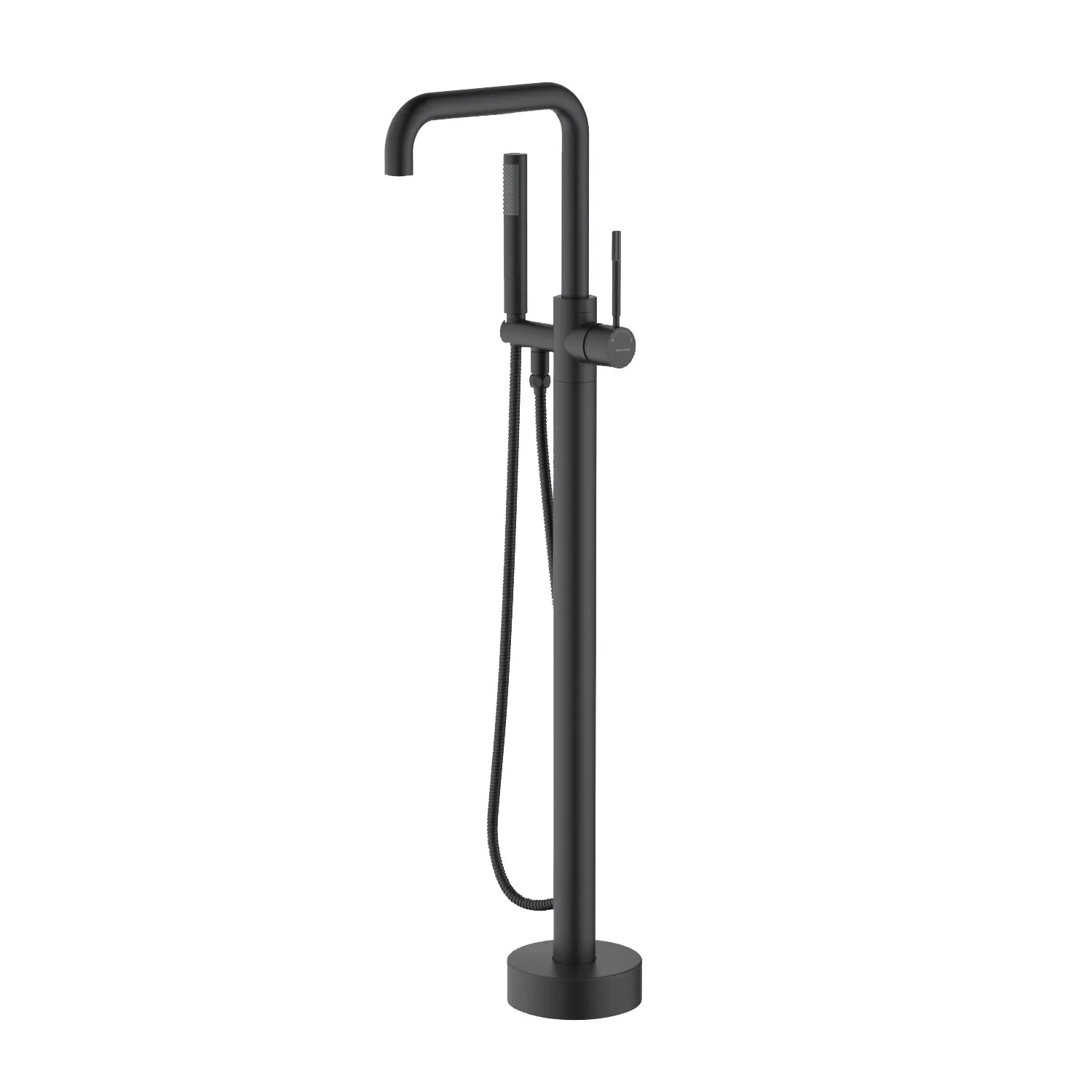 Circular Freestanding Bathtub Faucet With Brass Tripod Installation-TF021305 Matte Black