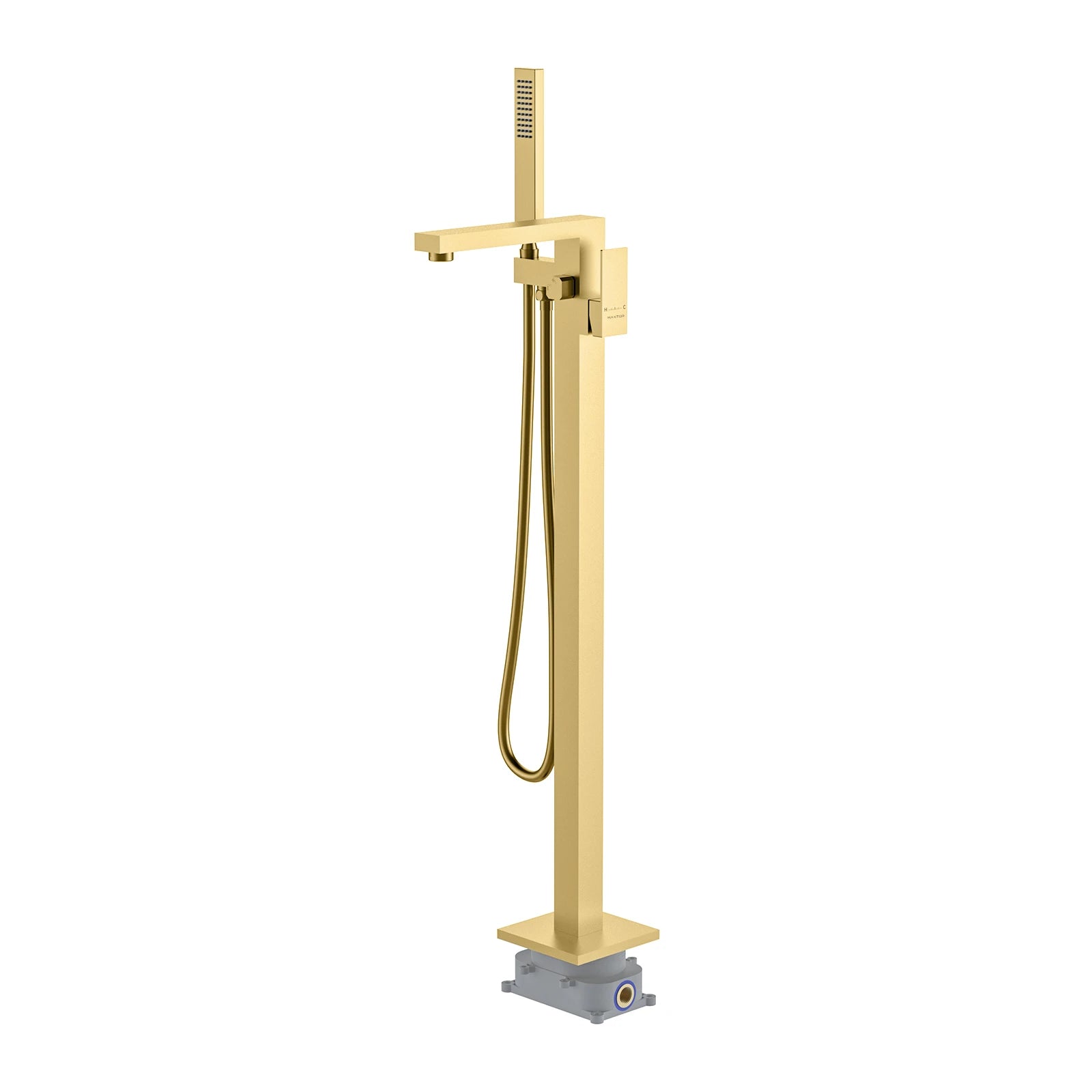 Freestanding bathtub faucet with hand shower TF021400 Brushed Gold