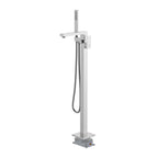Freestanding bathtub faucet with hand shower TF021400 Brushed Nickel