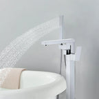 Freestanding bathtub faucet with hand shower TF021400
