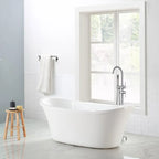 Circular Free Standing Bathtub Faucet with Hand Shower TF021404