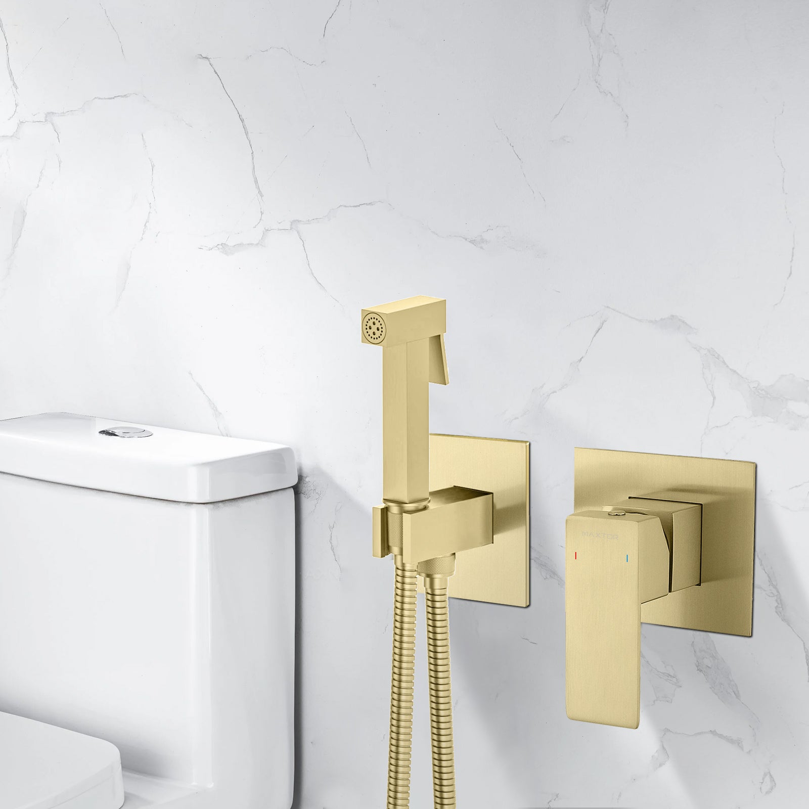 Wall Concealed Hot & Cold Water Bidet Spray Set-AB040200