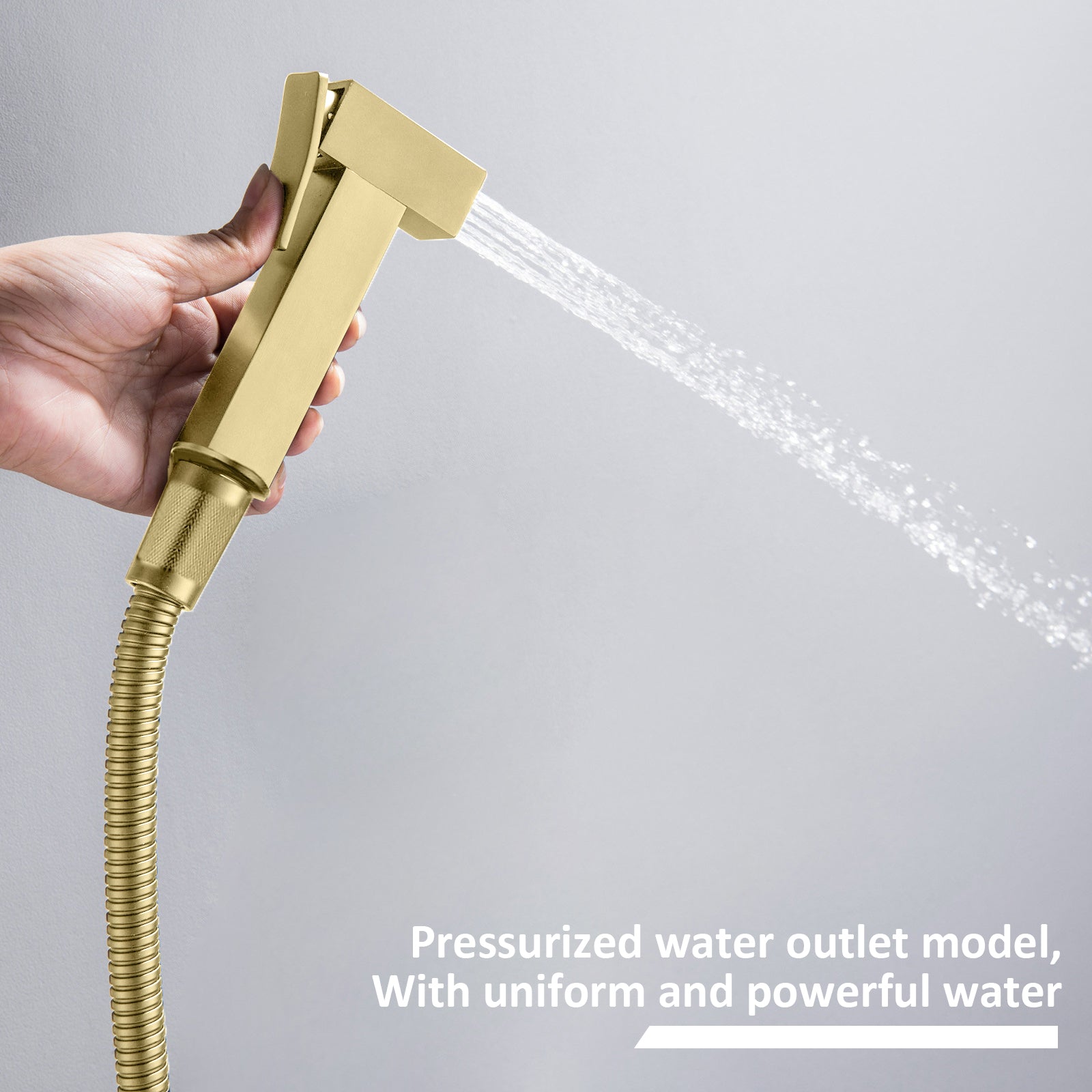 Wall Concealed Hot & Cold Water Bidet Spray Set-AB040200