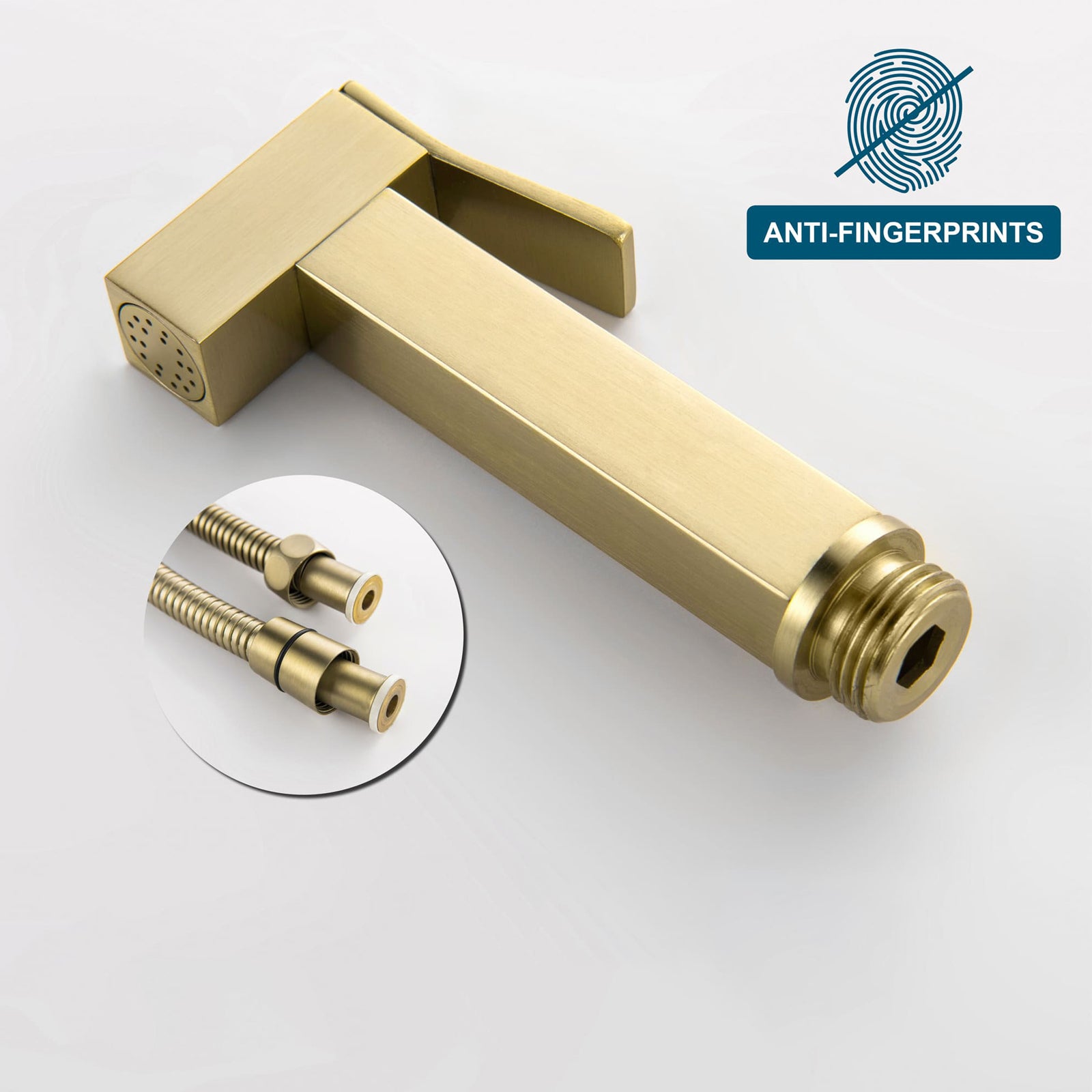 Wall Concealed Hot & Cold Water Bidet Spray Set-AB040200