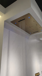 MAXTOR 1000x500mm 5-Function LED Ceiling Rain Shower-SHE2009